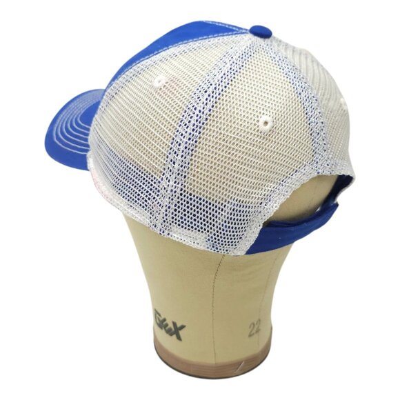 Allstate Good Hands Logo Mesh Strapback Cap Trucker Baseball Hat Pro Fit Elevate - Picture 13 of 14